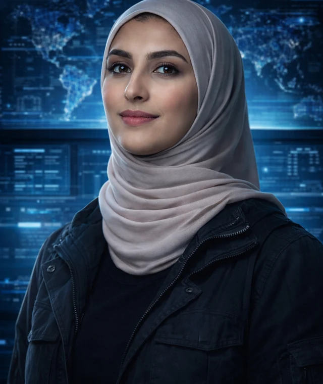 Illustrated portrait of Rana