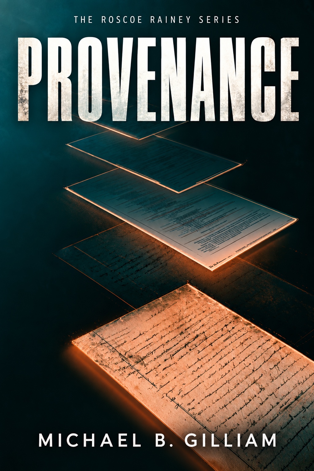 Provenance book cover by Michael B. Gilliam